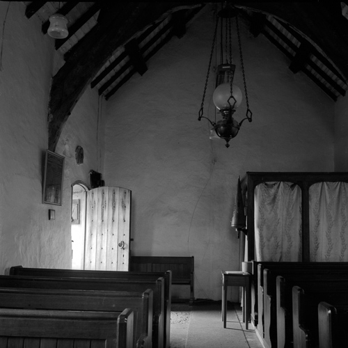 Church interior, Angelsey, Wales.