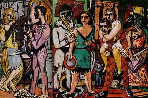 ‘Carnival’ by Max Beckman, Oil On Canvas, 1943.